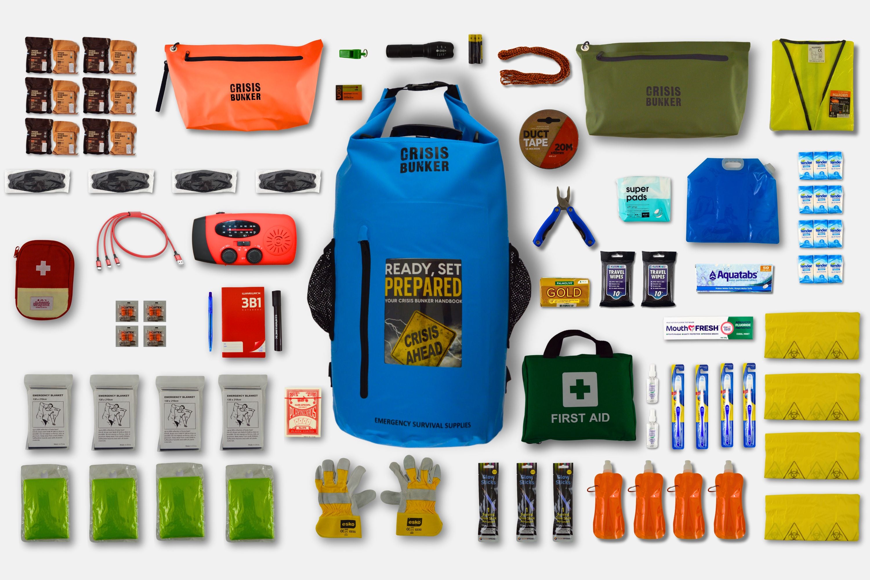 Survival go bag backpack hotsell