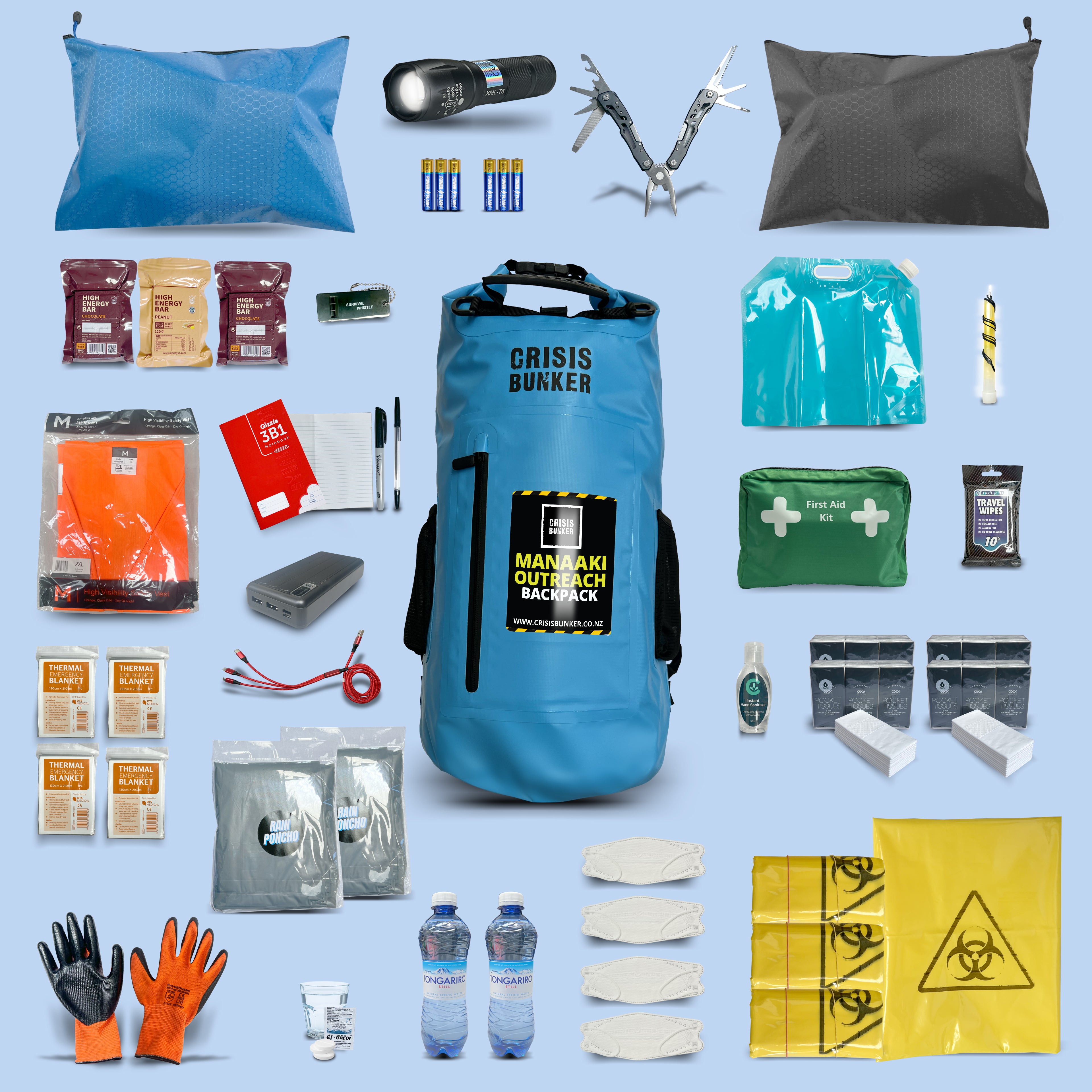 Manaaki Backpack – Crisis Bunker