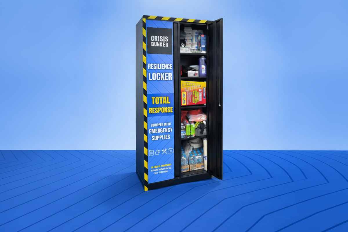 Resilience Locker open showing contents